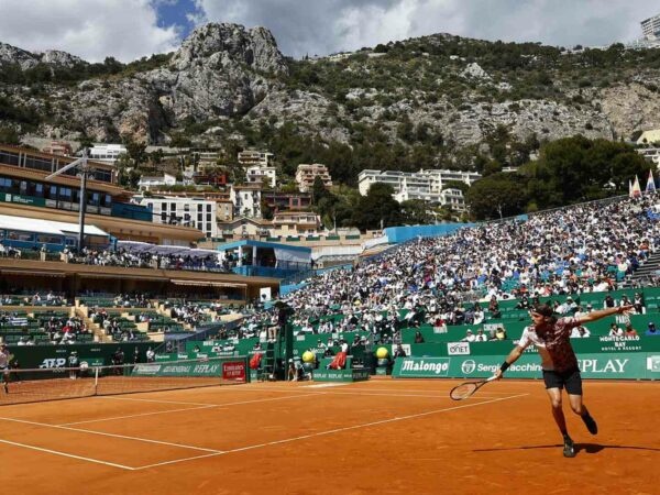 Stefanos Tsitsipas Monte Carlo vue générale Rocher