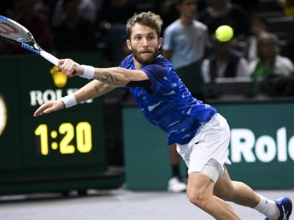 Corentin Moutet - Rolex Paris Masters 2022