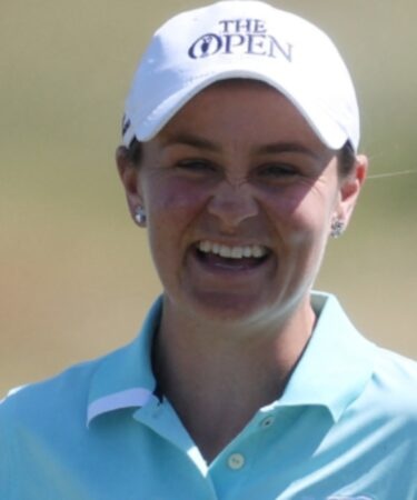 Ash Barty Sourire Golf
