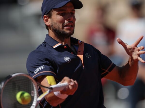 Gregoire Barrere Roland Garros 2022 coup droit