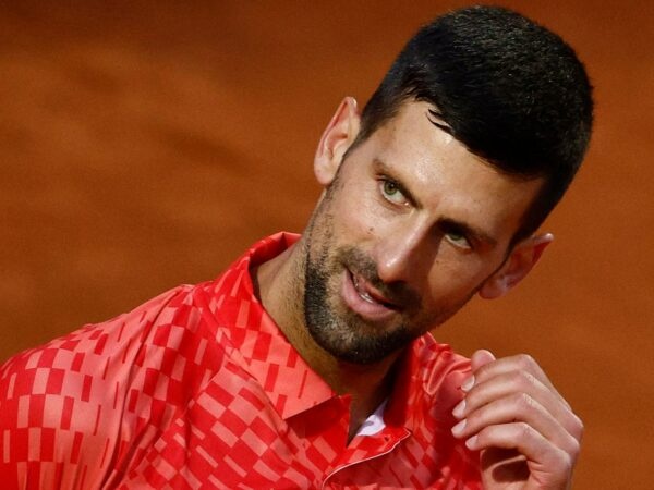 Novak Djokovic Rome 2023 reaction regard