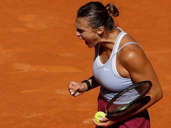 Aryna Sabalenka in Madrid (© AI / Reuters / Panoramic)