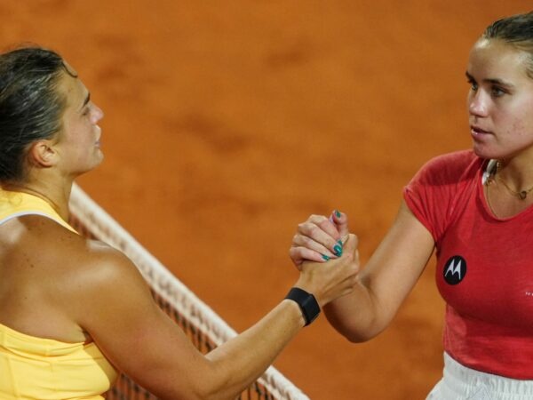 sabalenka kenin rome 2023 poignée de mains ©Al / Reuters / Panoramic