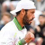 Laurent Lokoli Roland-Garros 2023 poing serré célébration