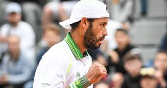 Laurent Lokoli Roland-Garros 2023 poing serré célébration