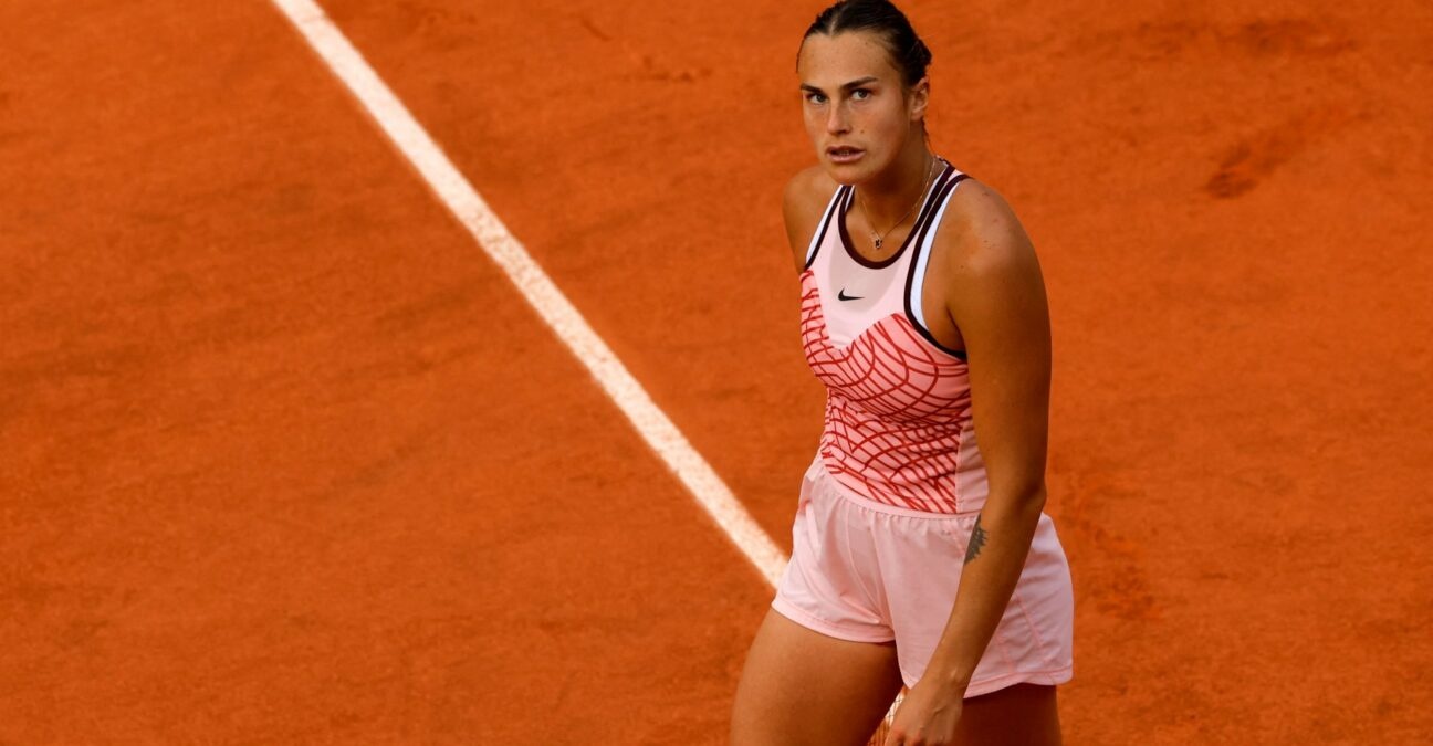 Aryna Sabalenka, Roland-Garros 2023 © AI / Reuters / Panoramic