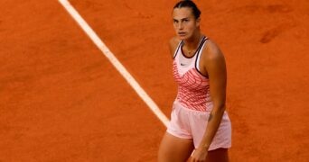 Aryna Sabalenka, Roland-Garros 2023 © AI / Reuters / Panoramic