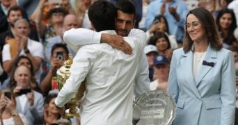 Novak Djokovic et Carlos Alcaraz, Wimbledon 2023