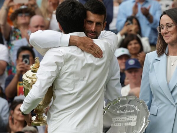 Novak Djokovic et Carlos Alcaraz, Wimbledon 2023