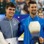 Novak Djokovic et Carlos Alcaraz - Cincinnati 2023