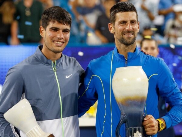 Novak Djokovic et Carlos Alcaraz - Cincinnati 2023