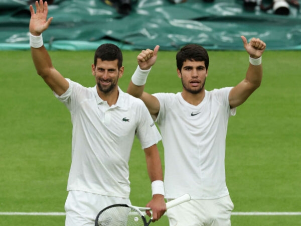 Novak Djokovic and Carlos Alcaraz, Wimbledon 2023