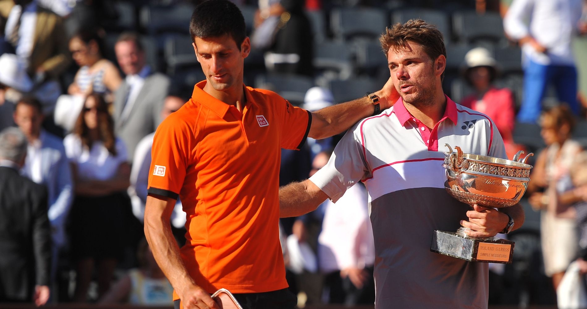 Stan Wawrinka et Novak Djokovic - Roland-Garros 2015