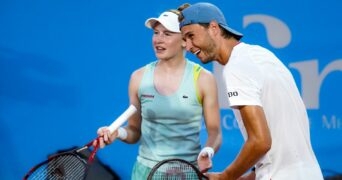 Leandro Riedi et Celine Naef - Hopman Cup 2023