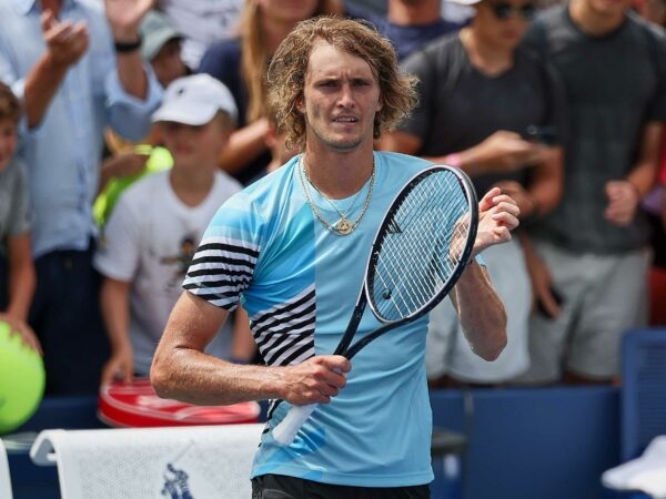 Alexander Zverev US Open 2023 célébration