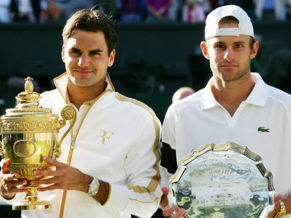 Roger Federer et Andy Roddick - Wimbledon 2009