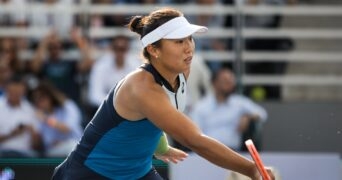 Claire Liu Varsovie 2023 volée coup droit