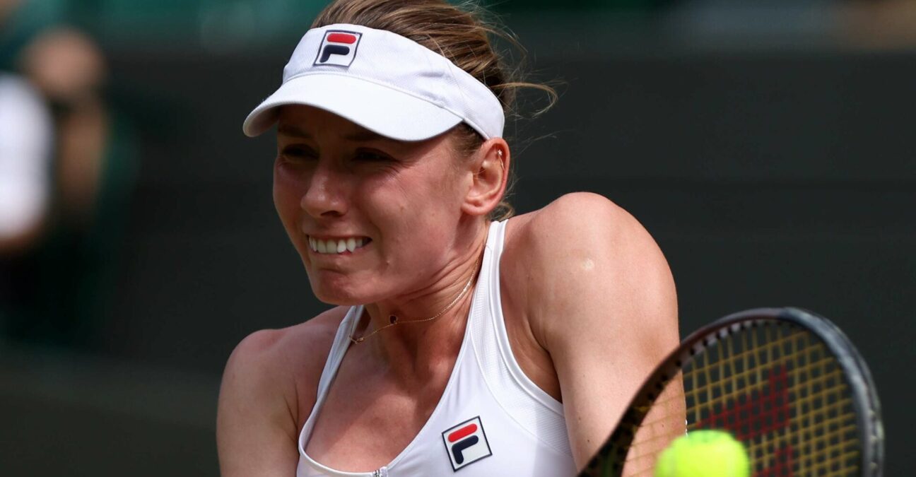 Ekaterina Alexandrova Wimbledon 2023 revers