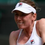 Ekaterina Alexandrova Wimbledon 2023 revers