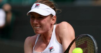 Ekaterina Alexandrova Wimbledon 2023 revers