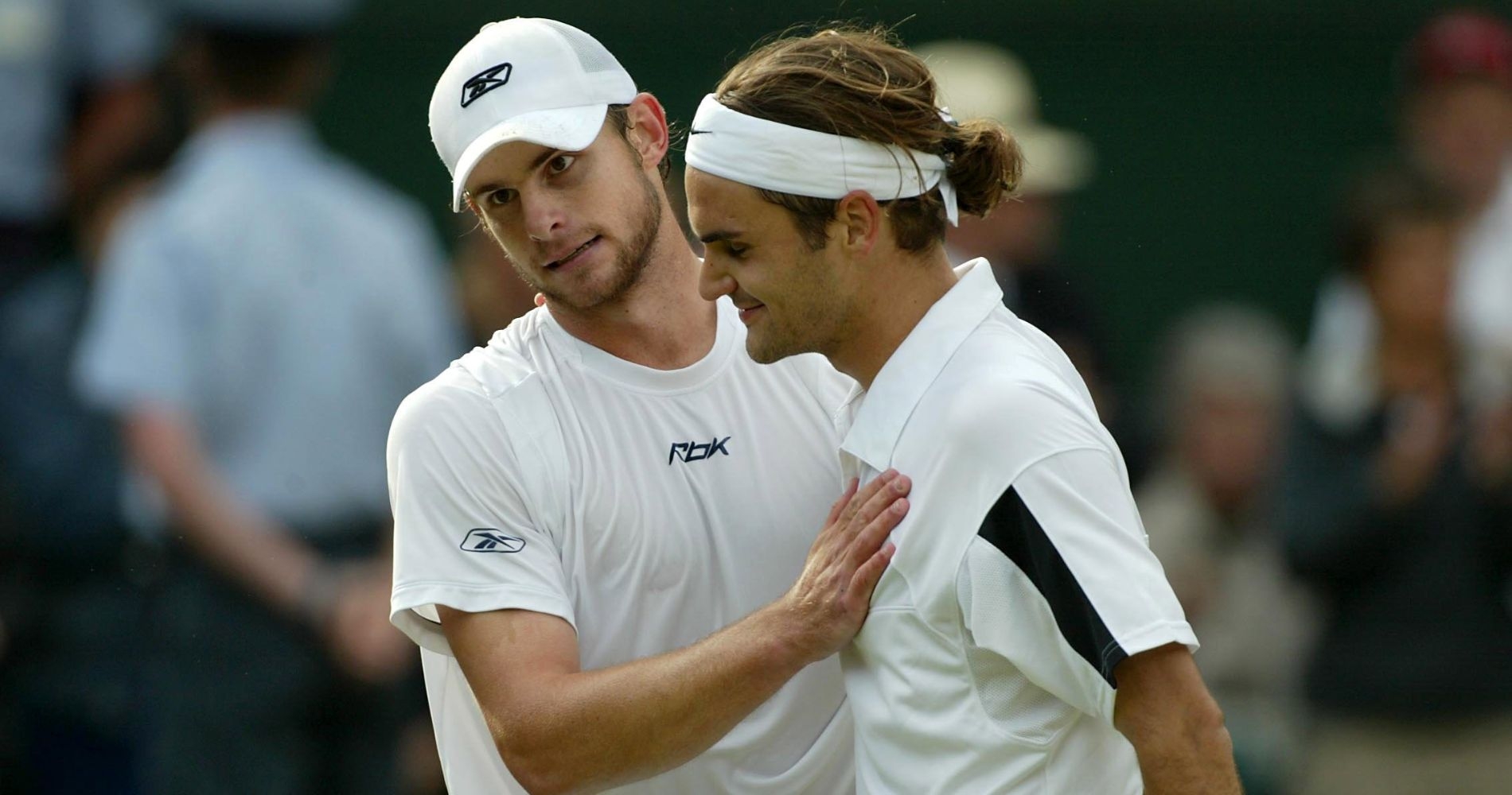 Roger Federer et Andy Roddick - Wimbledon 2004