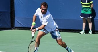 Hugo Gaston US Open 2023 amortie coup droit