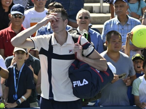 John Isner US Open 2023 larmes adieux