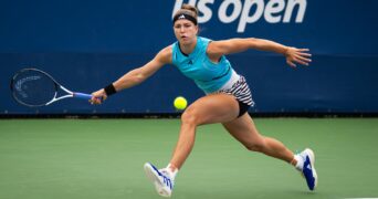 Karolina Muchova US Open 2023 coup droit défense