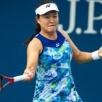 Lin Zhu US Open 2023 coup droit
