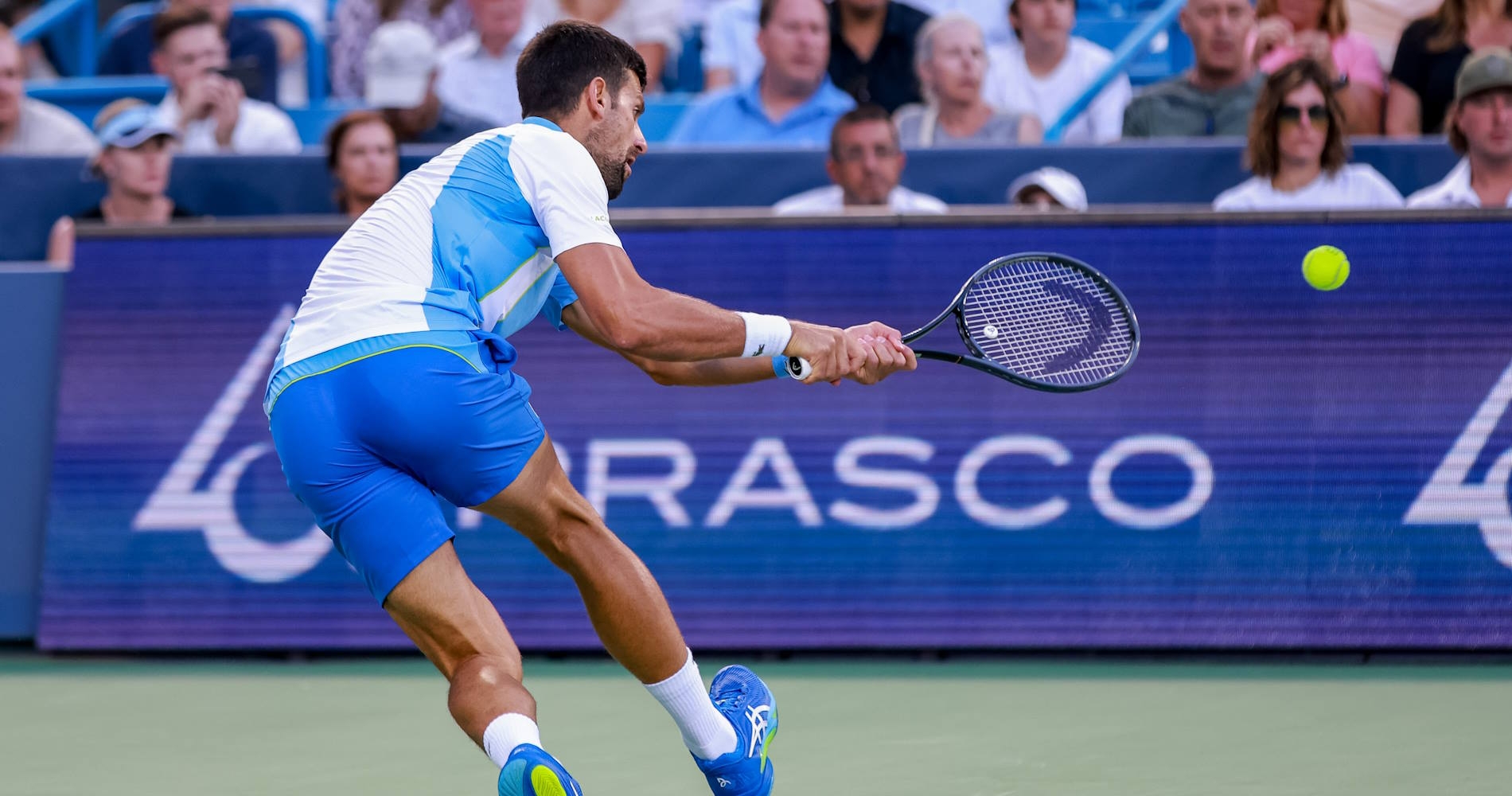 Tennis, ATP Tournoi de Cincinnati 2023 Djokovic sort Davidovich