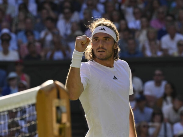 Tsitsipas, Wimbledon 2023 -(c) Chryslene Caillaud / Panoramic