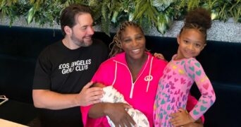 Serena Williams Alexis Adira River Olympia Ohanian famille 2023