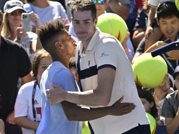 Michael Mmoh et John Isner US Open 2023