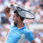 Novak Djokovic US Open 2023 coup droit