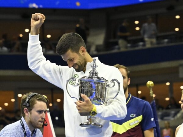 Novak Djokovic US Open 2023 (Chryslene Caillaud _ Panoramic)