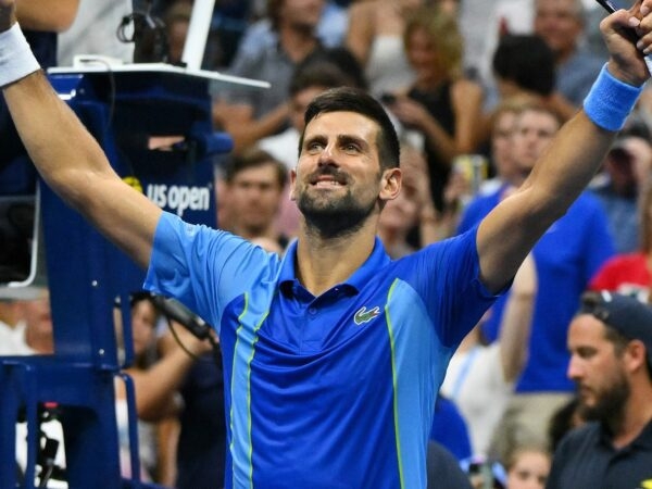 Novak Djokovic US Open 2023 (Chryslene Caillaud _ Panoramic)