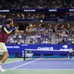 Daniil Medvedev et Carlos Alcaraz - US Open 2023
