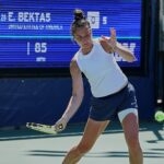 Emina Bektas US Open 2023 coup droit