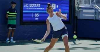 Emina Bektas US Open 2023 coup droit