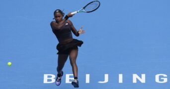 Coco Gauff Pékin 2023 coup droit