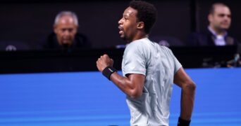 Gaël Monfils Vienne 2023 (© Gepa / Panoramic)