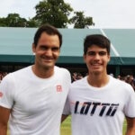 Carlos Alcaraz, Roger Federer, Wimbledon 2019
