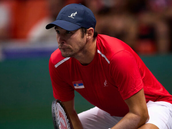 Dusan Lajovic, Davis Cup Finals - Imago / Panoramic