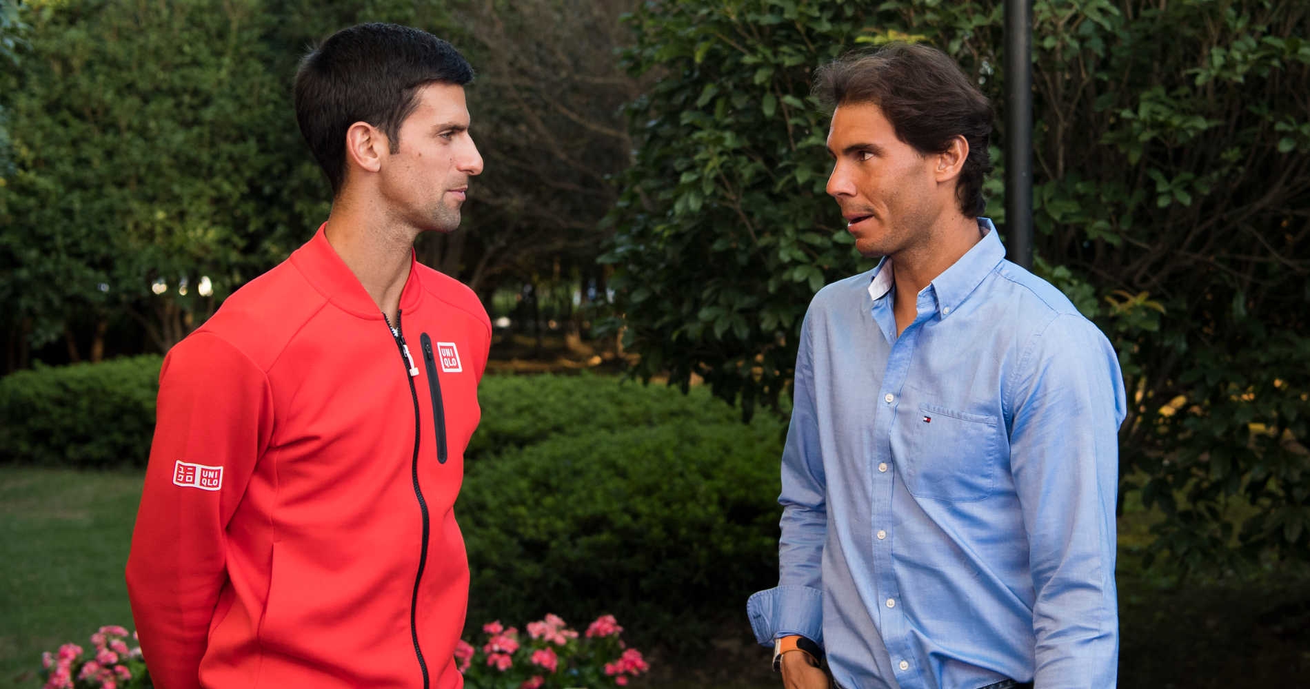 Novak Djokovic et Rafael Nadal, 2016