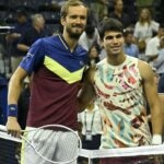 Daniil Medvedev et Carlos Alcaraz, US Open 2023