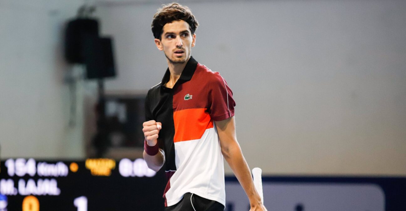 Pierre-Hugues Herbert Bergame 2023 poing serré