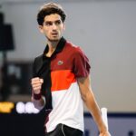 Pierre-Hugues Herbert Bergame 2023 poing serré