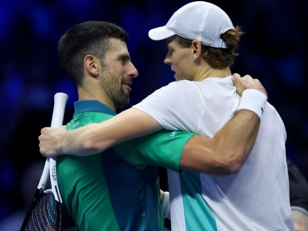 Novak Djokovic et Jannik Sinner, ATP Finals 2023