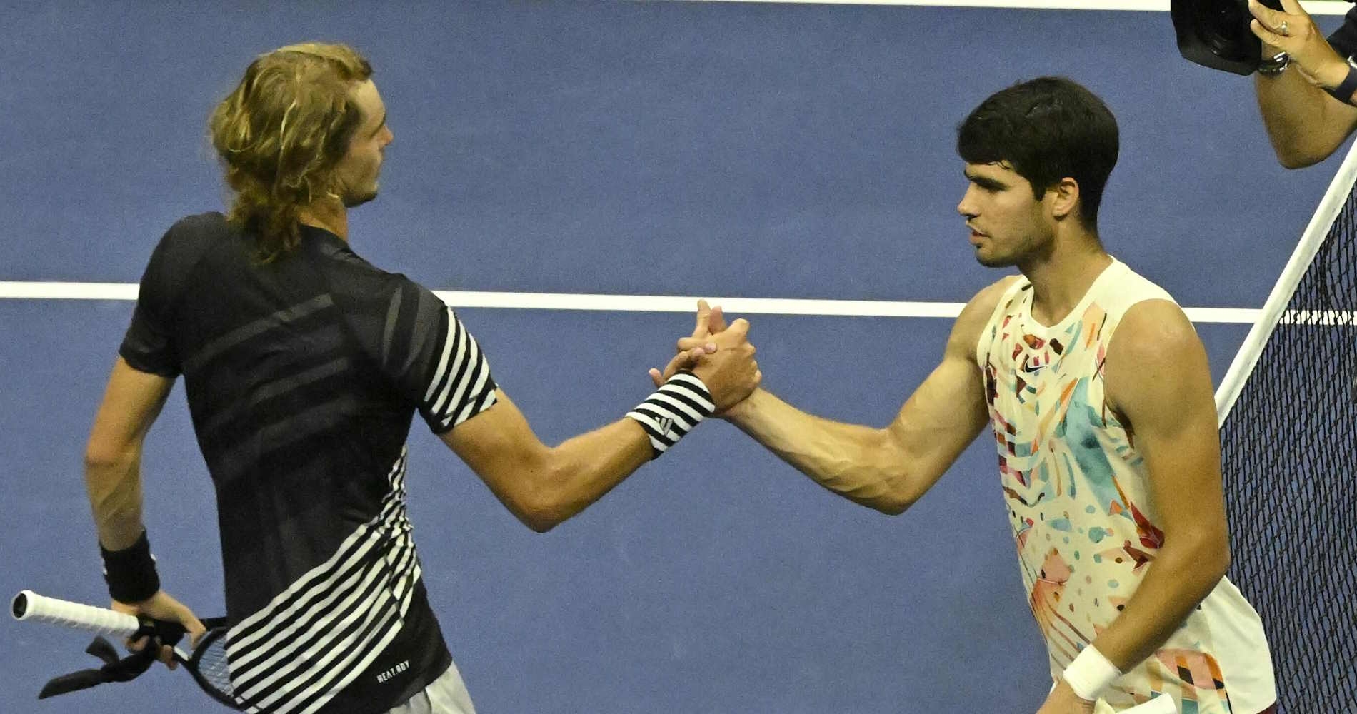 Alexander Zverev, Carlos Alcaraz, US Open 2023