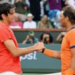 Taylor Fritz et Rafael Nadal, Indian Wells 2022